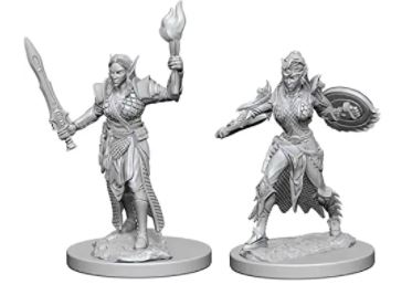 DO NOT USE - once logs work we can decide to delete if never sold Pathfinder Unpainted Minis Female Elf Fighter W1